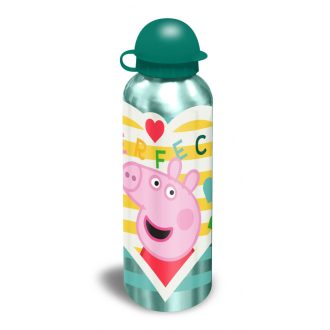 Peppa malac alumínium kulacs ivókupakkal 500 ml