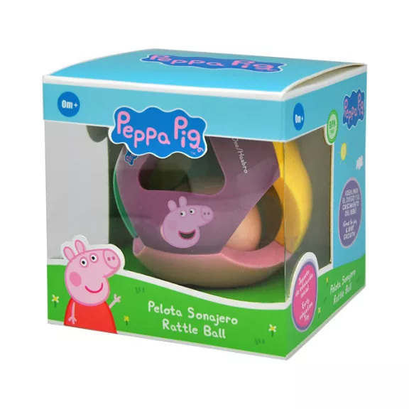 Peppa malac Colorful baba csörgő labda