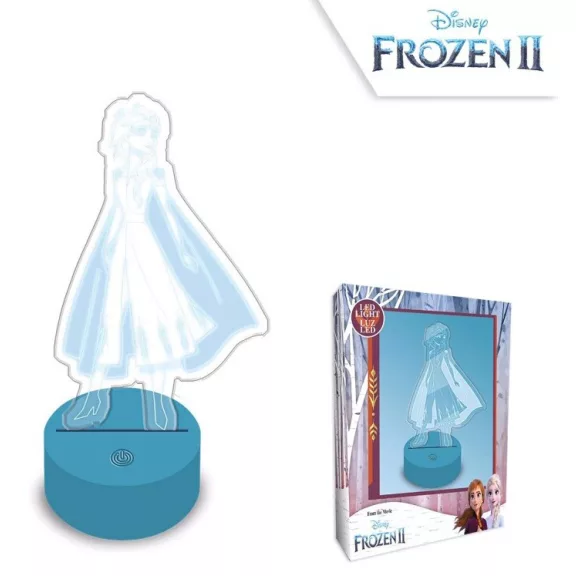 Disney Jégvarázs Elsa 2D LED Lámpa