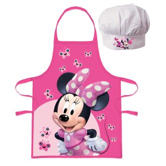 Disney Minnie Sparkling Eyes gyerek kötény 2 darabos szett
