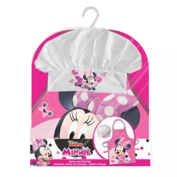 Disney Minnie Sparkling Eyes gyerek kötény 2 darabos szett