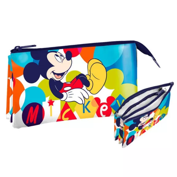 Disney Mickey Colors gyerek neszeszer, tolltartó 3 rekeszes Disney Mickey Colors gyerek neszeszer, tolltartó 3 rekeszes