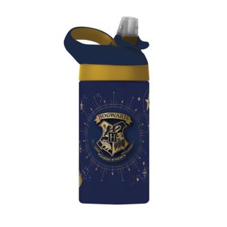 Harry Potter műanyag szívószálas kulacs 473 ml