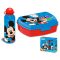 Disney Mickey Play szendvicsdoboz + alumínium kulacs szett