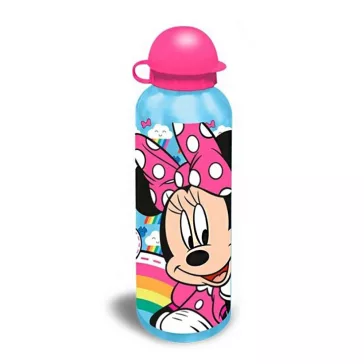 Disney Minnie Rainbow alumínium kulacs ivókupakkal 500 ml