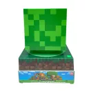 Minecraft Creeper 3D éjszakai lámpa és ébresztőóra Minecraft Creeper 3D éjszakai lámpa és ébresztőóra