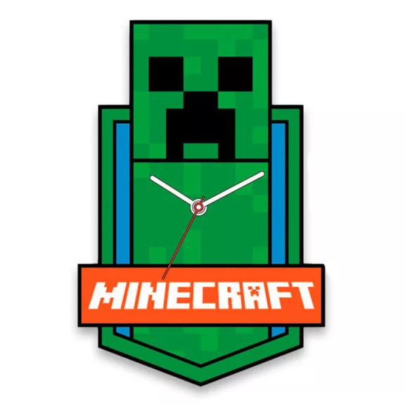 Minecraft Green XL falióra 50 cm Minecraft Green XL falióra 50 cm