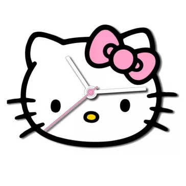 Hello Kitty Bow XL falióra 50 cm