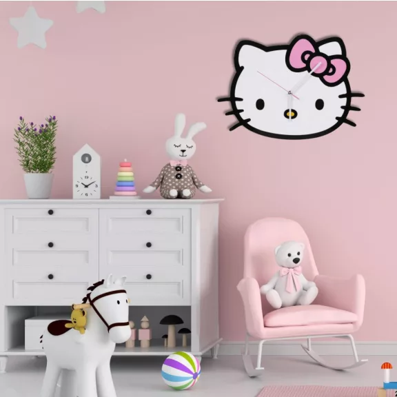 Hello Kitty Bow XL falióra 50 cm