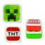Minecraft TNT mini műanyag uzsonnás doboz szett