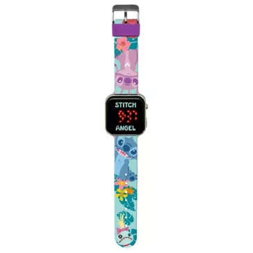   Disney Lilo és Stitch, A csillagkutya Aloha digitális LED karóra
