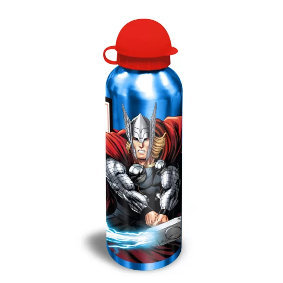 Bosszúállók Team Spirit Thor alumínium kulacs ívókupakkal 500 ml Bosszúállók Team Spirit Thor alumínium kulacs ívókupakkal 500 ml