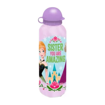   Disney Jégvarázs Amazing Sister alumínium kulacs ívókupakkal 500 ml