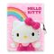 Hello Kitty Rainbow 3D plüss A5 lakatos napló