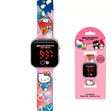 Hello Kitty Friends digitális LED karóra