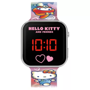 Hello Kitty Friends digitális LED karóra