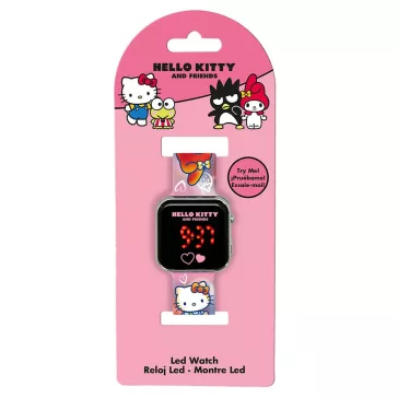Hello Kitty Friends digitális LED karóra