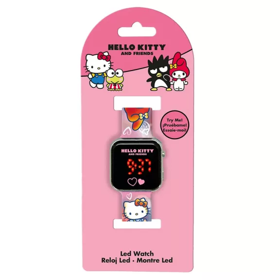 Hello Kitty Friends digitális LED karóra
