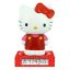 Hello Kitty Red 3D éjszakai lámpa és ébresztőóra