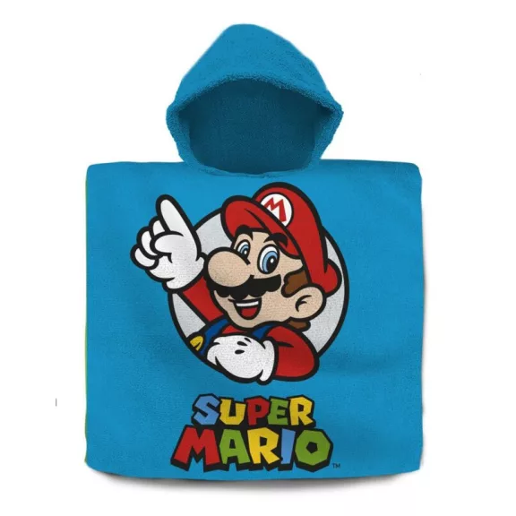 Super Mario Victory strand törölköző poncsó 60x120 cm Super Mario Victory strand törölköző poncsó 60x120 cm
