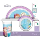 Disney Jégvarázs Enchanted étkészlet, micro műanyag szett Dobozban Disney Jégvarázs Enchanted étkészlet, micro műanyag szett Dobozban