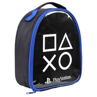   PlayStation Black thermo uzsonnás táska, hűtőtáska 24 cm