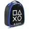 PlayStation Black thermo uzsonnás táska, hűtőtáska 24 cm
