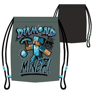 Minecraft Diamond sporttáska tornazsák 37 cm