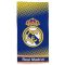 Real Madrid Crown fürdőlepedő, strand törölköző 70x140cm (Fast Dry)