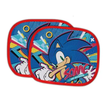 Sonic a sündisznó Turbo napellenző ablakra 2 db-os