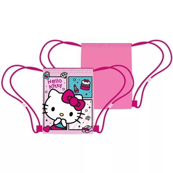 Hello Kitty Charming sporttáska, tornazsák 40 cm Hello Kitty Charming sporttáska, tornazsák 40 cm