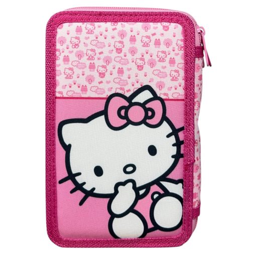 Hello Kitty Pinky tolltartó töltött 3 emeletes