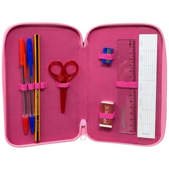 Hello Kitty Pinky tolltartó töltött 3 emeletes
