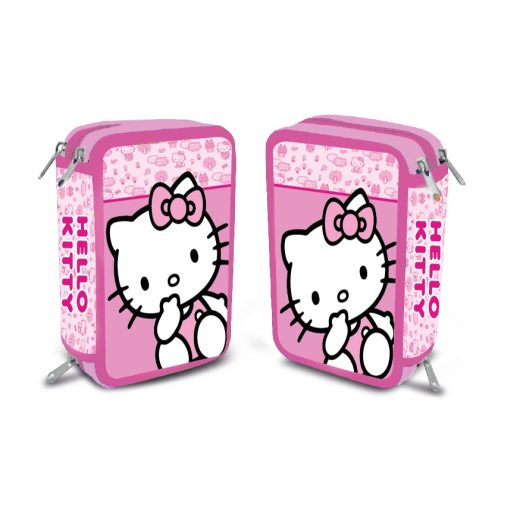 Hello Kitty Pinky tolltartó töltött 3 emeletes