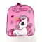 Unikornis Pink Blossom 3D hátizsák, táska 30 cm