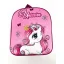 Unikornis Pink Blossom 3D hátizsák, táska 30 cm