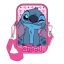 Disney Lilo és Stitch, A csillagkutya Pink Deluxe telefontartó táska 18 cm