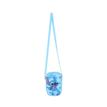   Disney Lilo és Stitch, A csillagkutya Blue Deluxe telefontartó táska 18 cm