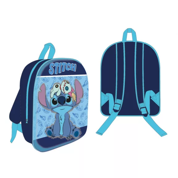 Disney Lilo és Stitch, A csillagkutya Mischief 3D hátizsák, táska 30 cm