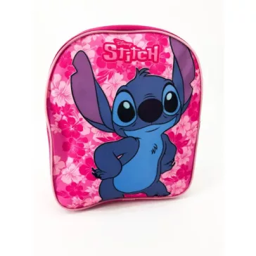   Disney Lilo és Stitch, A csillagkutya Pink Leaf hátizsák, táska 30 cm