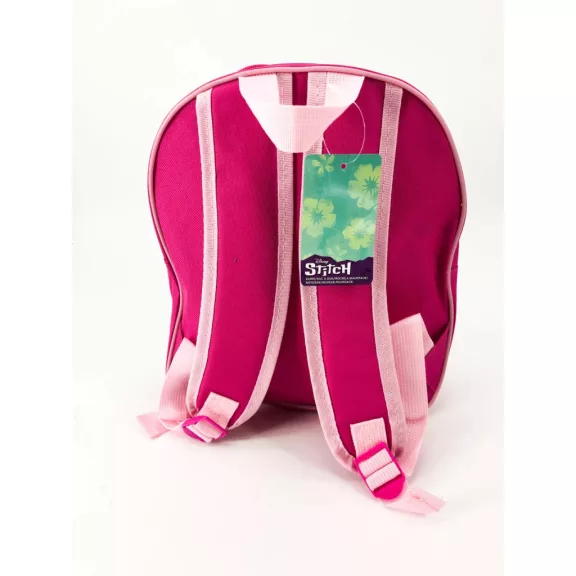 Disney Lilo és Stitch, A csillagkutya Pink Leaf hátizsák, táska 30 cm