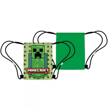 Minecraft Green Zone sporttáska, tornazsák 40 cm