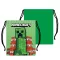 Minecraft Blocky Boom uzsonnás táska 26,5 cm