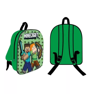 Minecraft Block Battlers 3D hátizsák, táska 30 cm