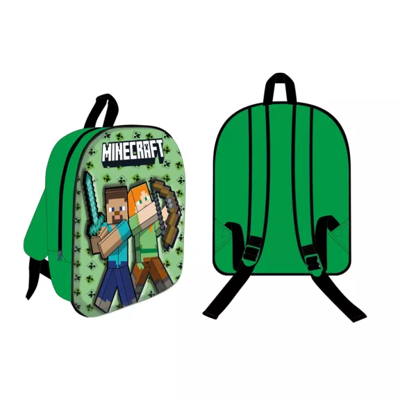 Minecraft Block Battlers 3D hátizsák, táska 30 cm Minecraft Block Battlers 3D hátizsák, táska 30 cm