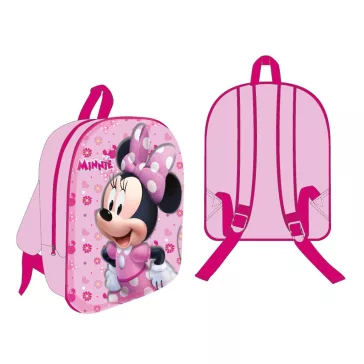 Disney Minnie Pink Paradise 3D hátizsák, táska 30 cm
