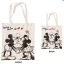 Disney Minnie Mickey Kiss vászontáska, bevásárlótáska 44 cm