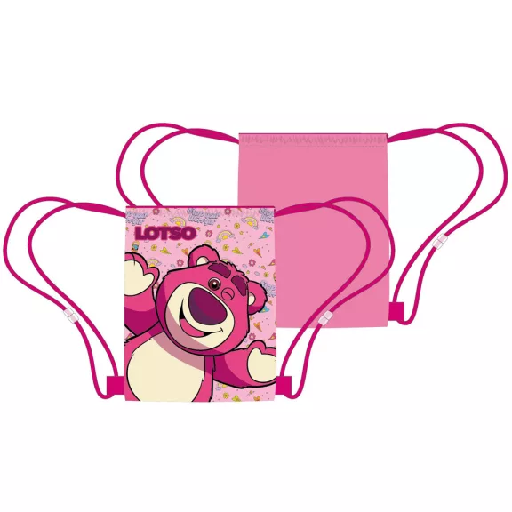 Disney Játékháború Lotso sporttáska, tornazsák 40 cm Disney Játékháború Lotso sporttáska, tornazsák 40 cm