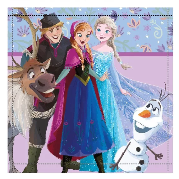Disney Jégvarázs Friends Forever kéztörlő, arctörlő, törölköző 30x30cm Disney Jégvarázs Friends Forever kéztörlő, arctörlő, törölköző 30x30cm