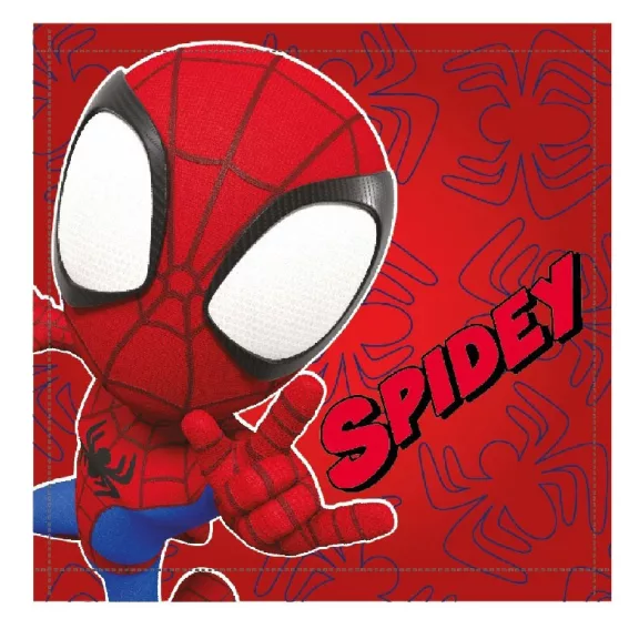 Pókember Spidey Red kéztörlő, arctörlő, törölköző 30x30cm Pókember Spidey Red kéztörlő, arctörlő, törölköző 30x30cm